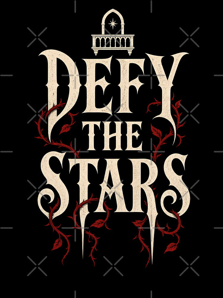Defy The Stars Romeo and Juliet Shakespeare Quote Graphic by Fenay Designs