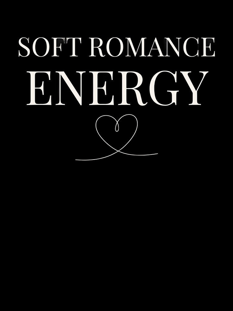 Soft Romance Energy - Heart Line - Booktok x Romance Reader Aesthetic by Inkbound Co