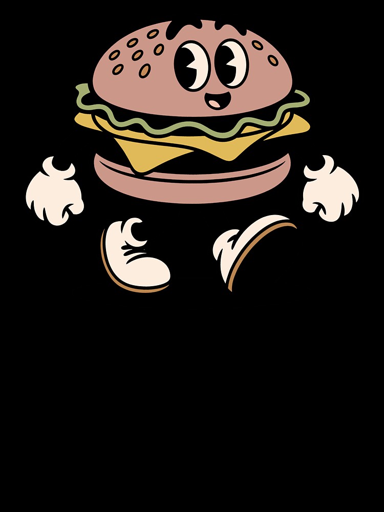 Cheeseburger Cartoon by thirdattemptt