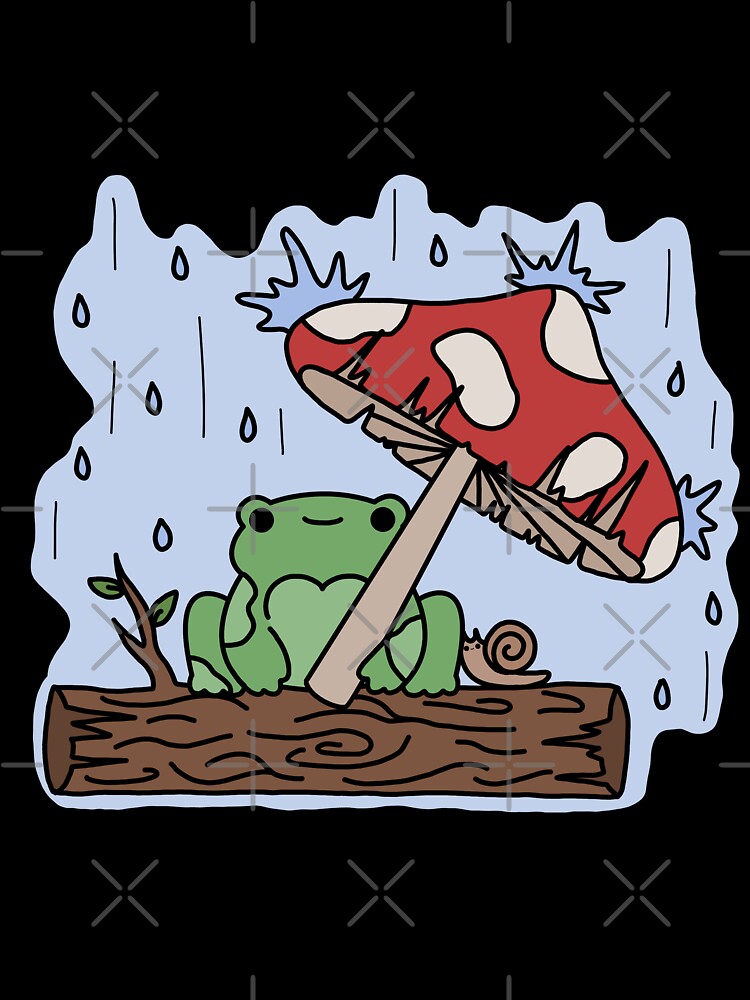 in the rain by stickers by sam