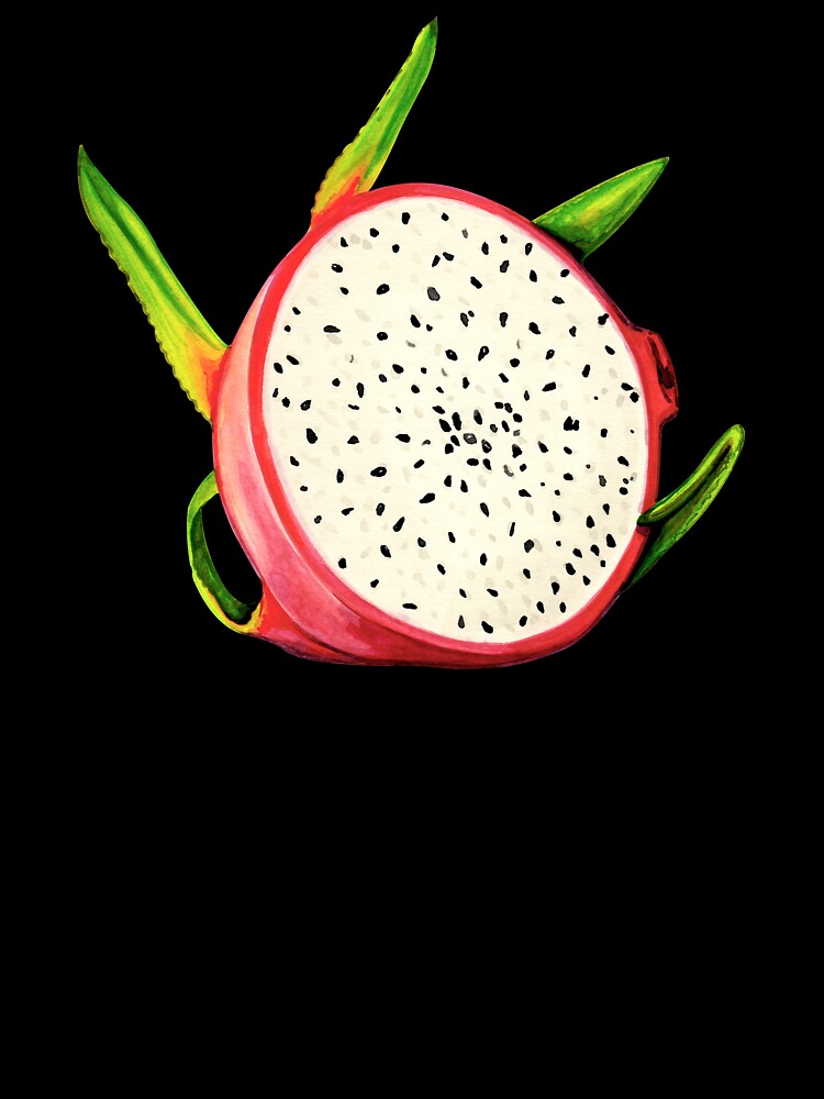 Dragon Fruit Pattern - Pink by Kelly  Gilleran