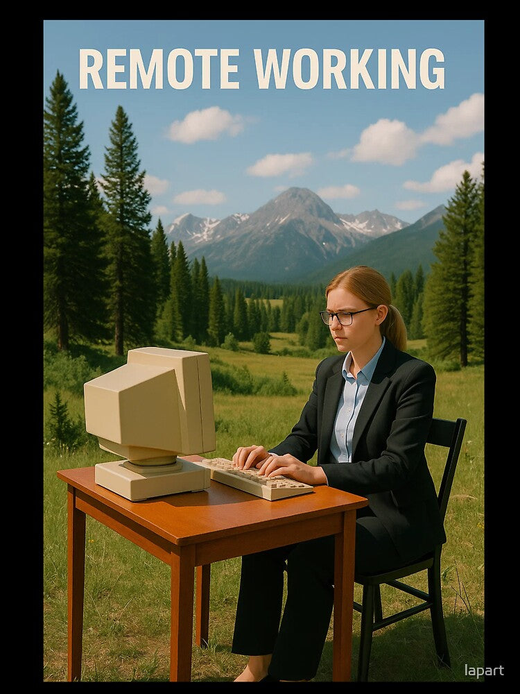 REMOTE WORKING #1 by lapart