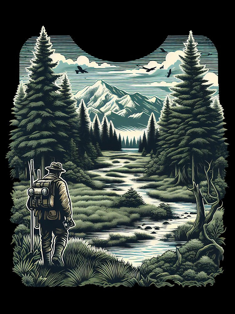 Into The Wild - Hiking Mountains Man by Klysztof