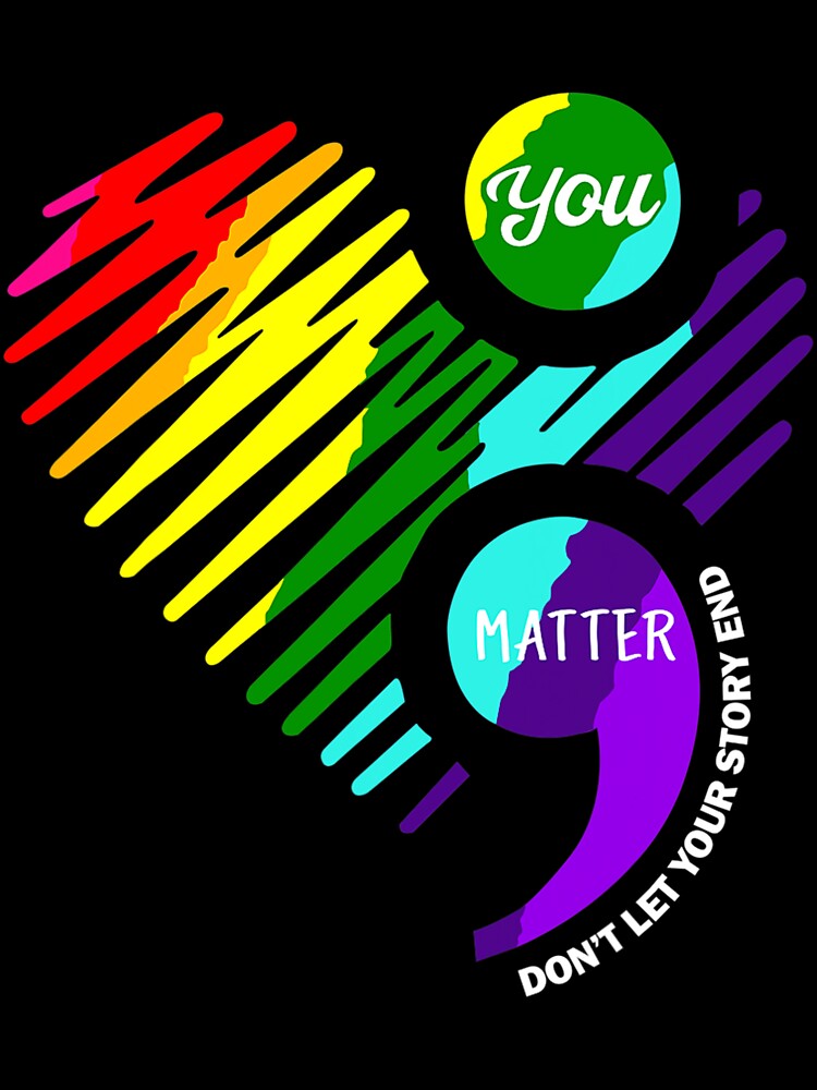 Semicolon Mental Mental Awareness Month 12 Step Recovery by impracticaltan9