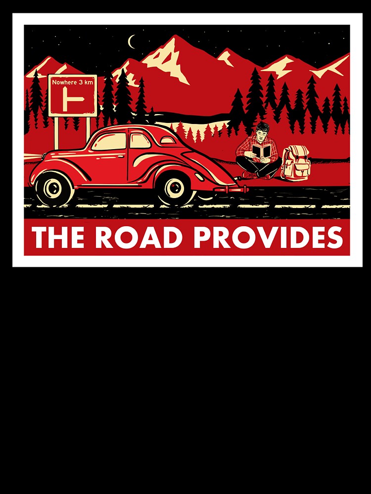 The Road Provides Landscape by The Road Provides