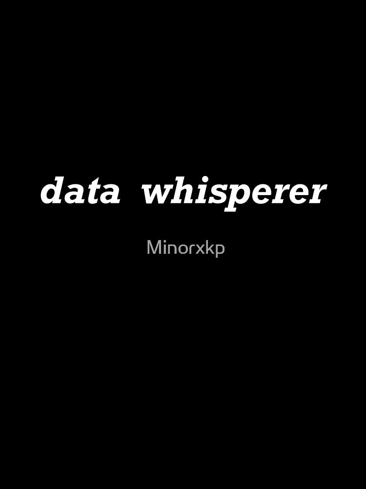 Data whisperer : stories from statistics by Minorxkp