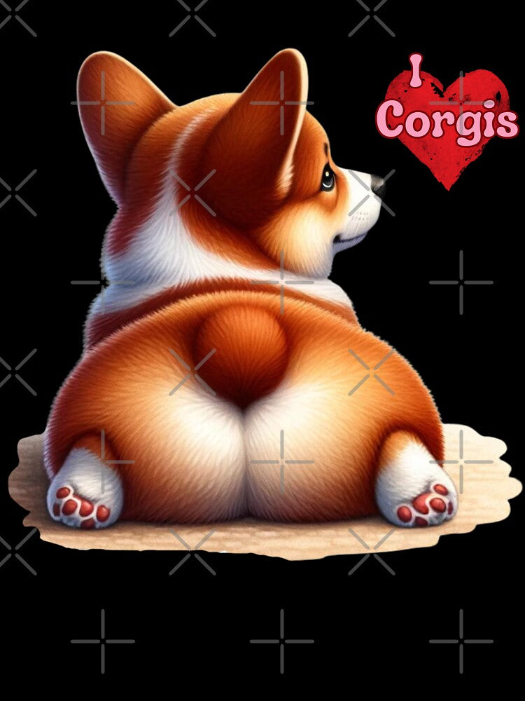 I love Corgis by critterpatchusa