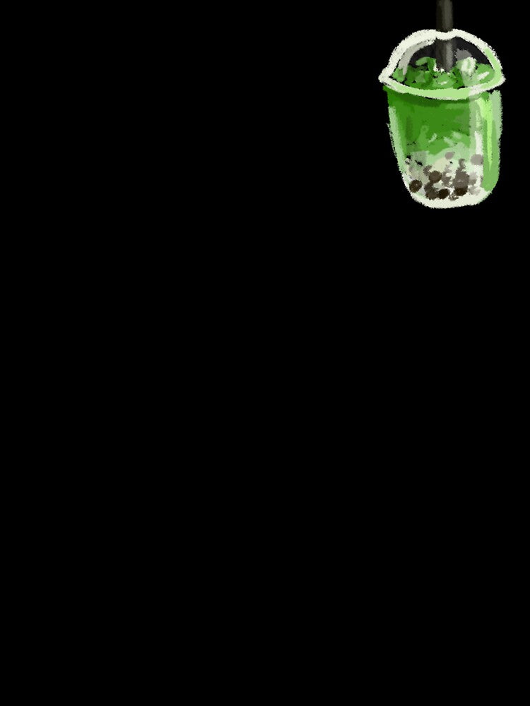 Matcha Bubble Tea by art-mospher3