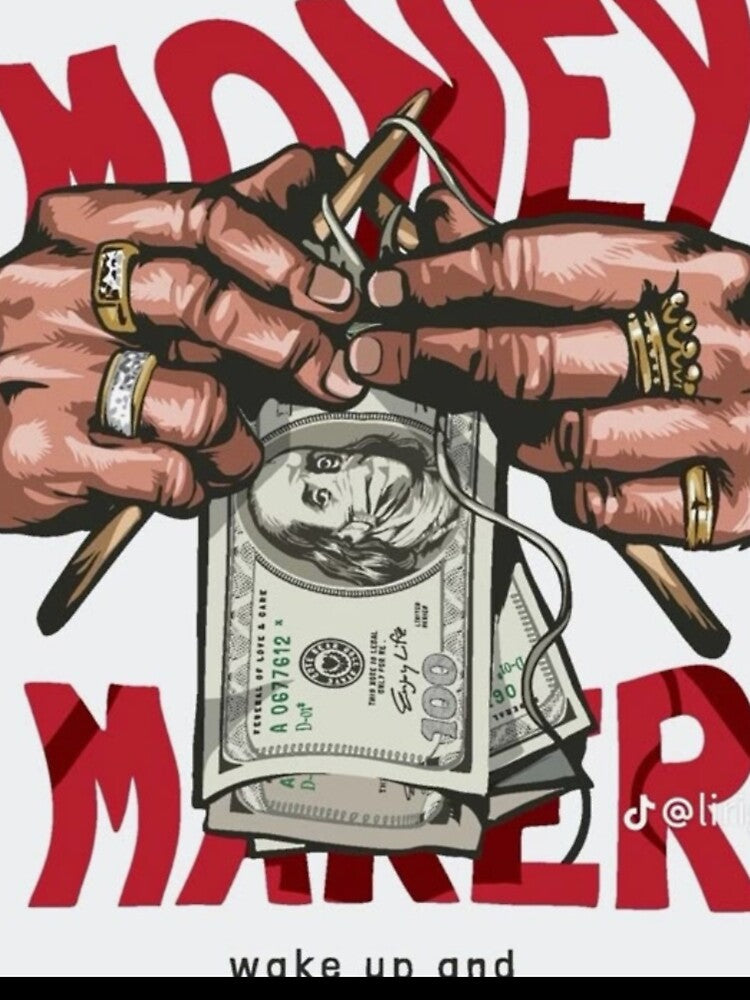 ? Money Maker | Bold Motivational Typography Design by Soukadany17