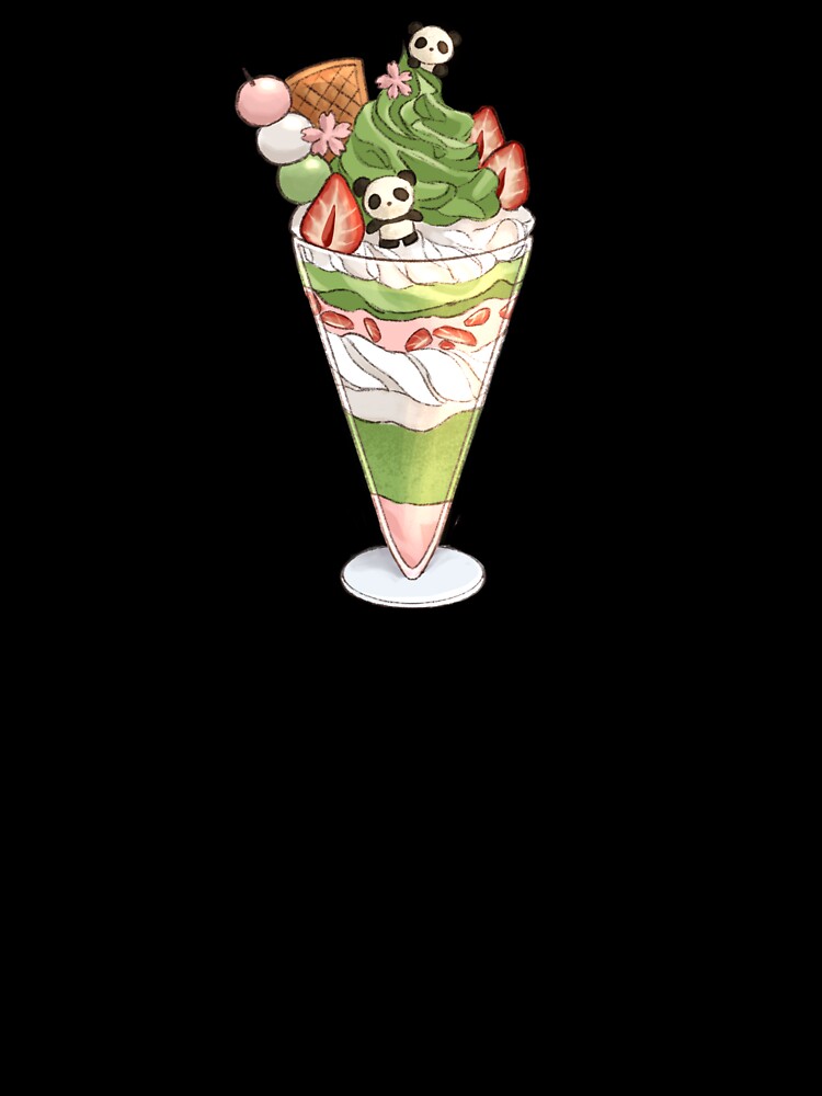 matcha sundae by mariiscribbles8
