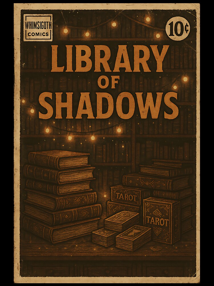 Whimsigoth: Library of Shadows by bapupa