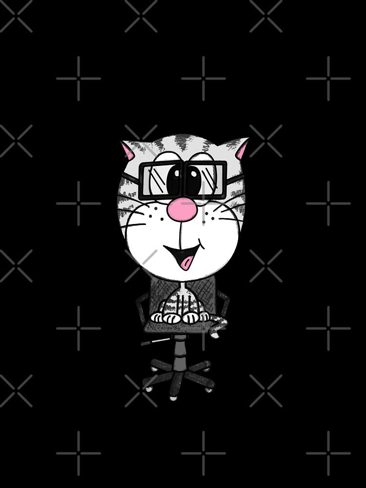 Speak To The Meownager, Cat Office Manager Coworker Funny by doodlerob