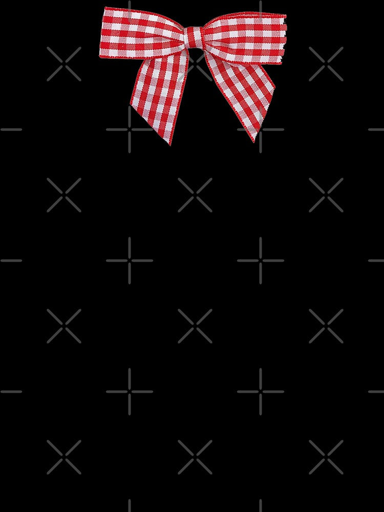 Red Gingham Ribbon by verycoolandnice