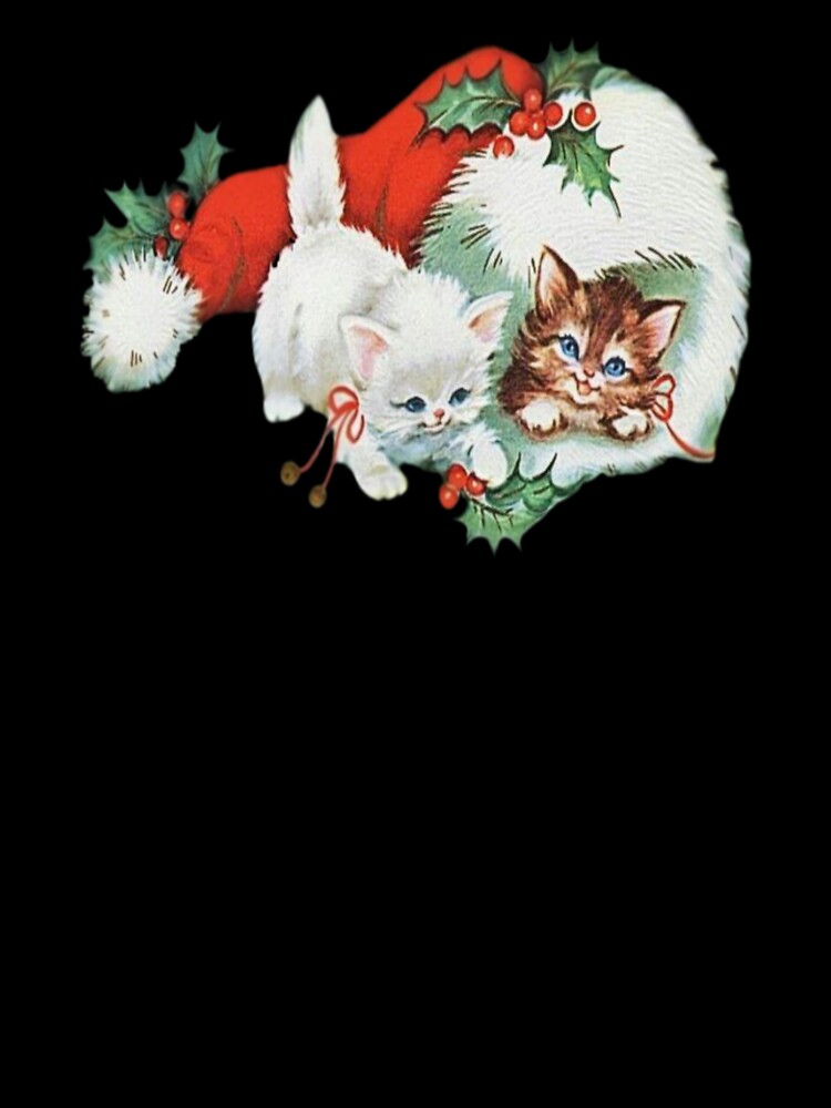 Vintage Christmas Cats by Pixiedrop