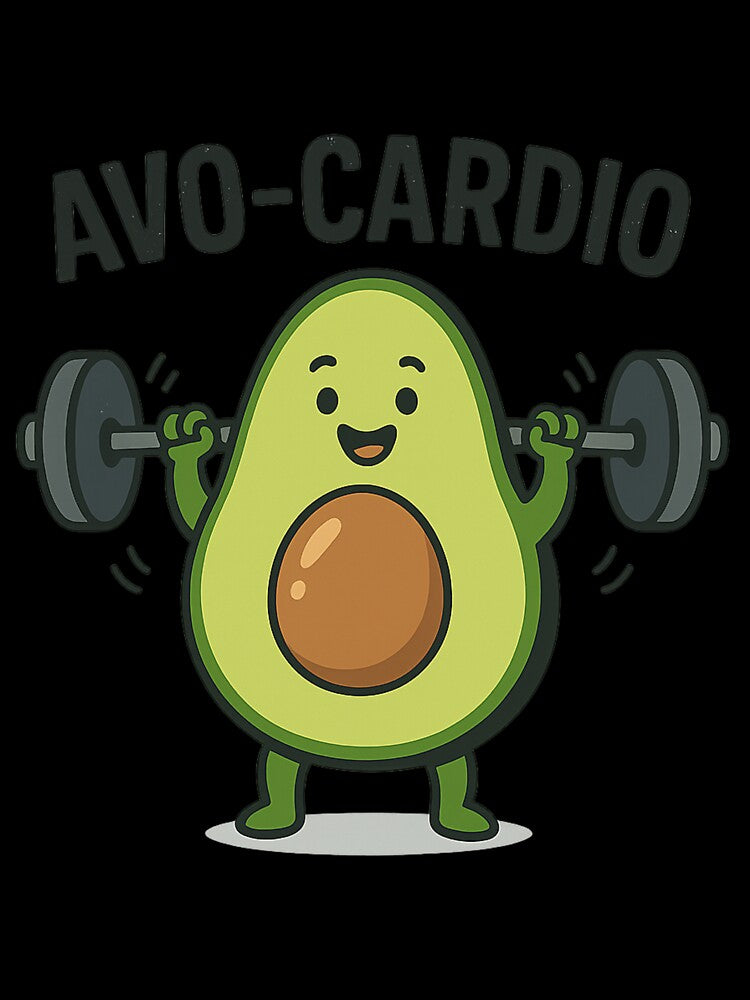 Avo-Cardio – Workout Avocado by IllustrifyArts