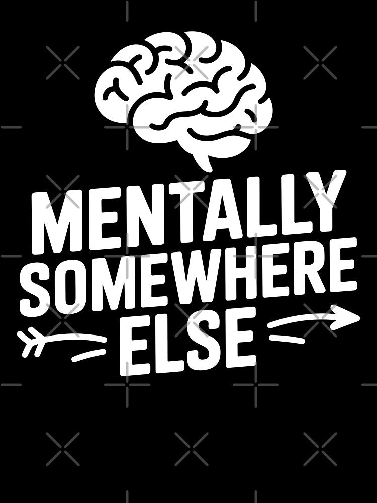 Mentally Somewhere Else by theartfulaspie