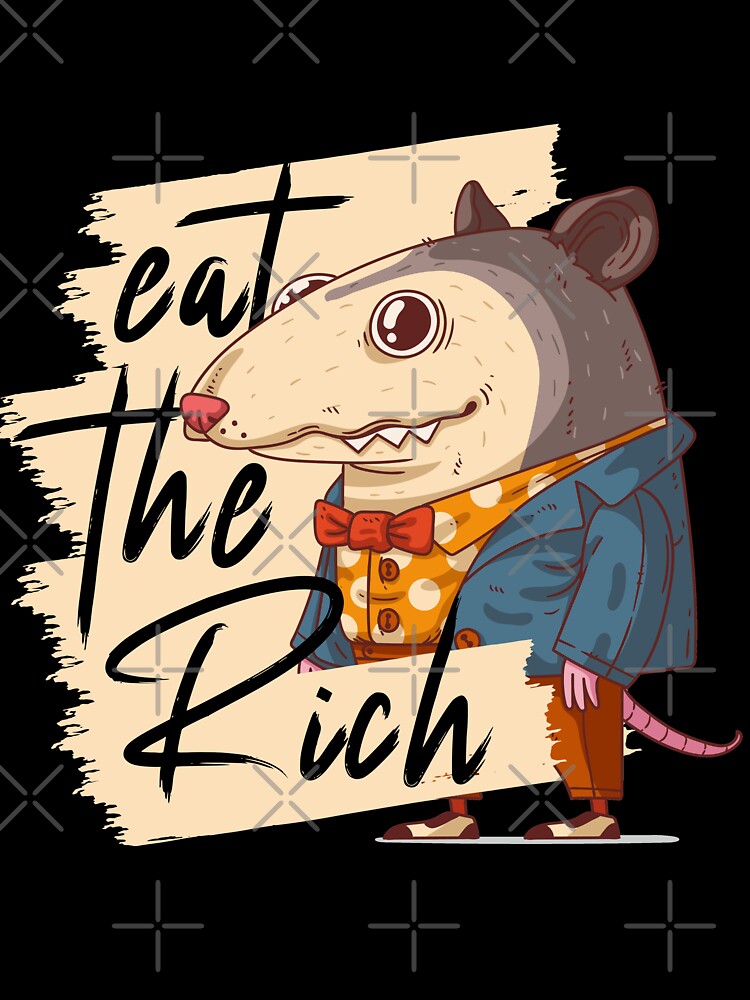 Eat the rich  - Racoon opossum by Mindy Bubble