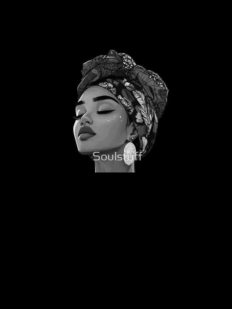 Soul lady with headscarf by Soulstuff