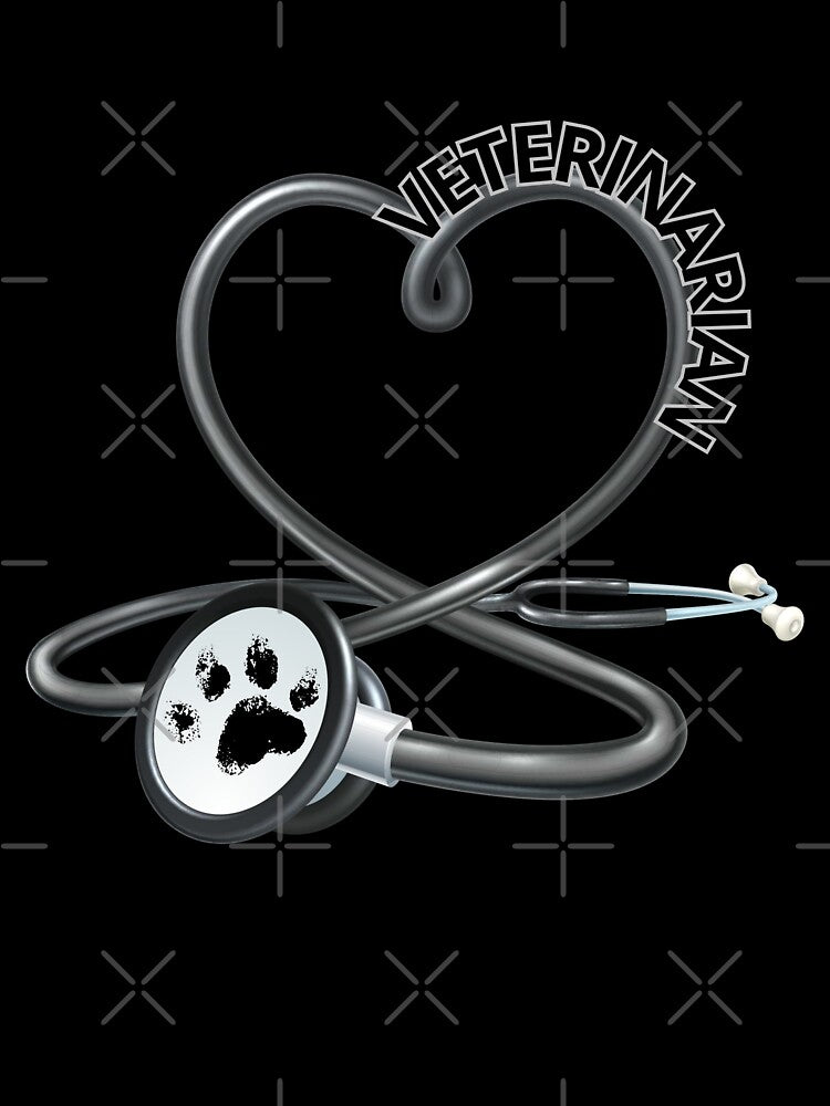 Veterinarian: black by Rooted Creations