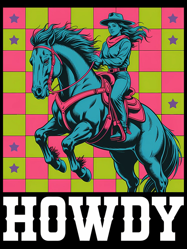 Howdy Western Cowgirl Cute by sterabamineh