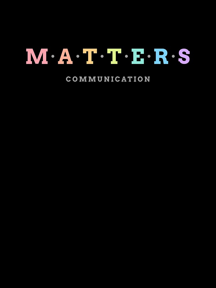 SLP - Communication matters by CreateCharMe