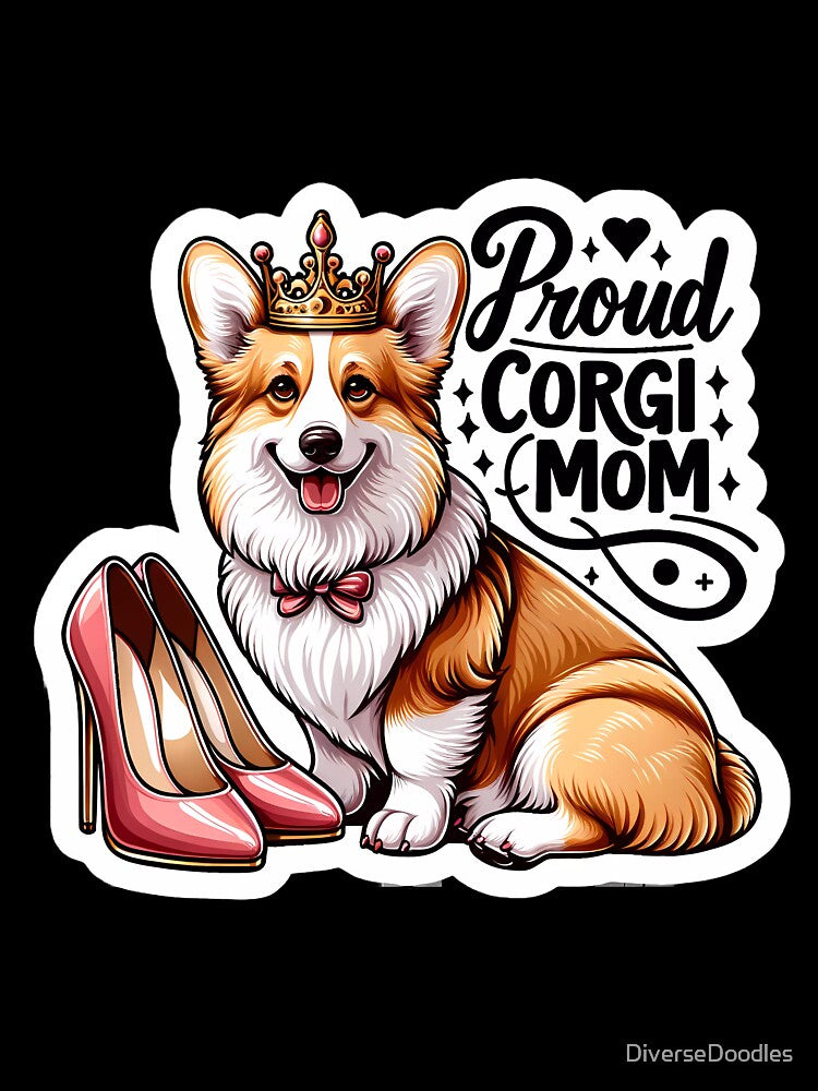 Corgi Mom by DiverseDoodles