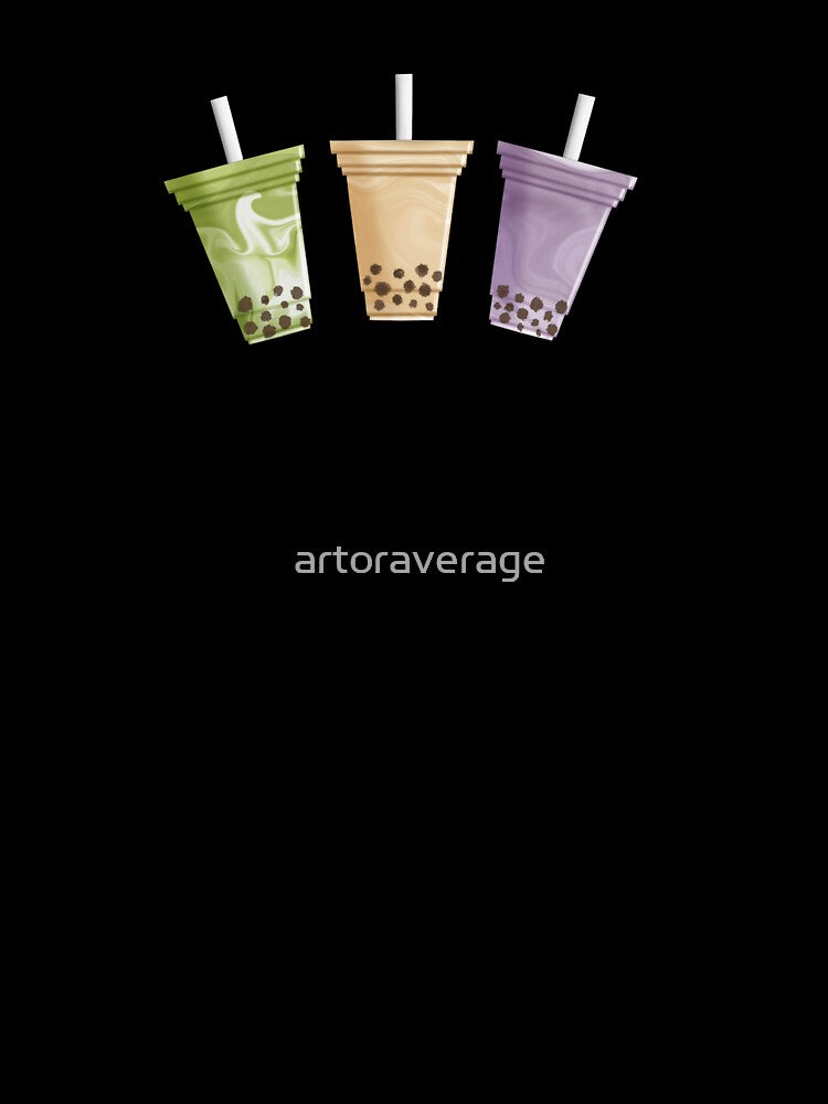 Milk Tea Trio by artoraverage