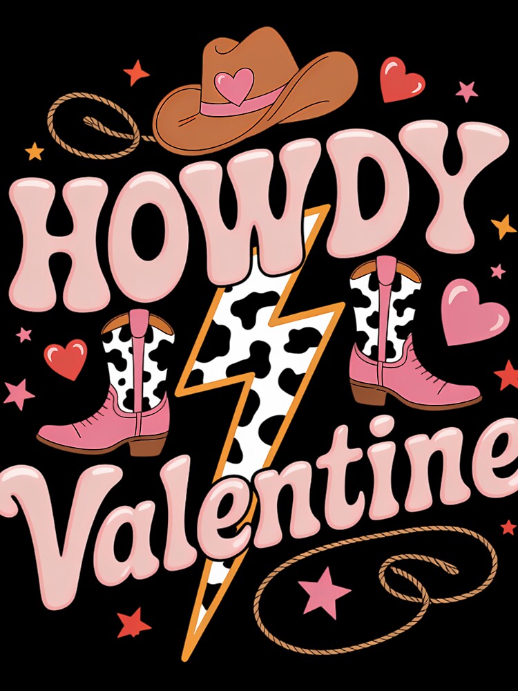 Howdy valentine western cowgirl Candy by sterabamineh