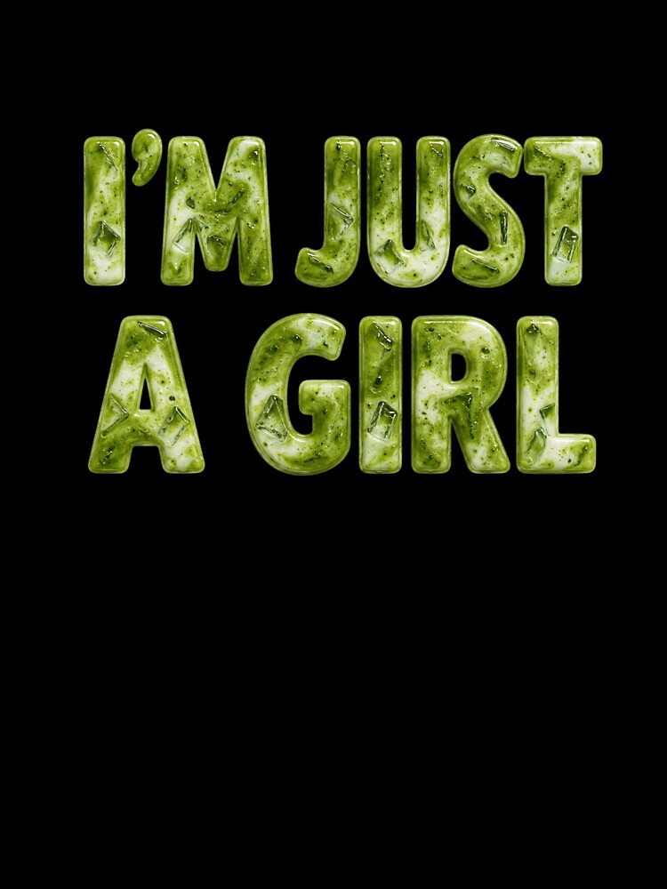 I’m Just a Girl Iced Matcha Aesthetic by zvizdetss