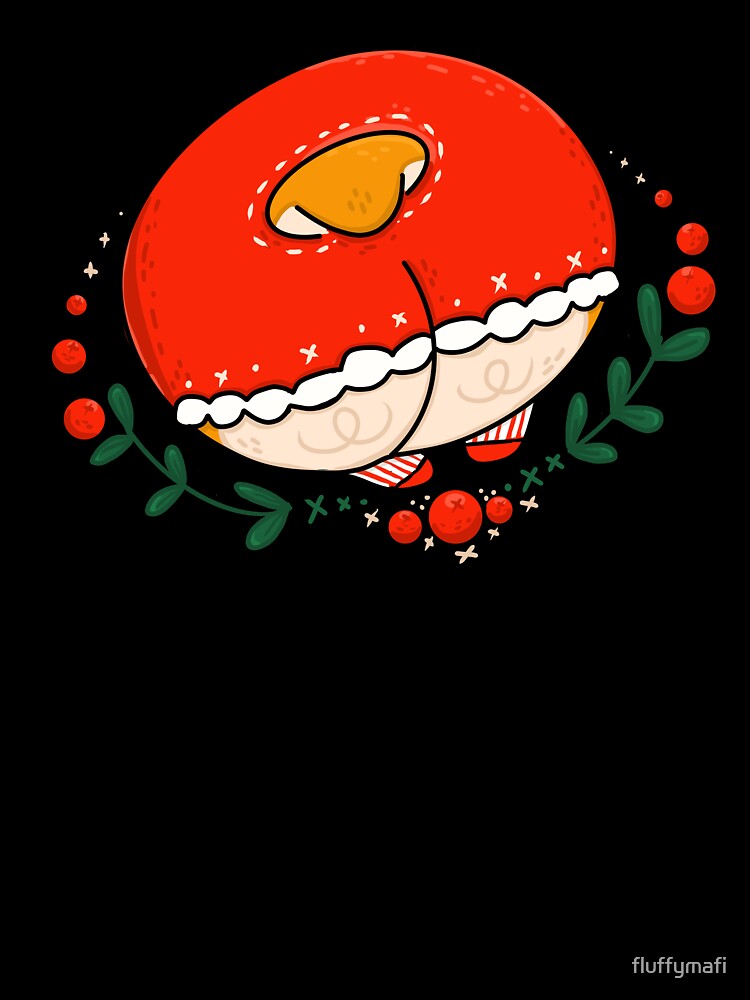 Christmas Corgi Butt by fluffymafi