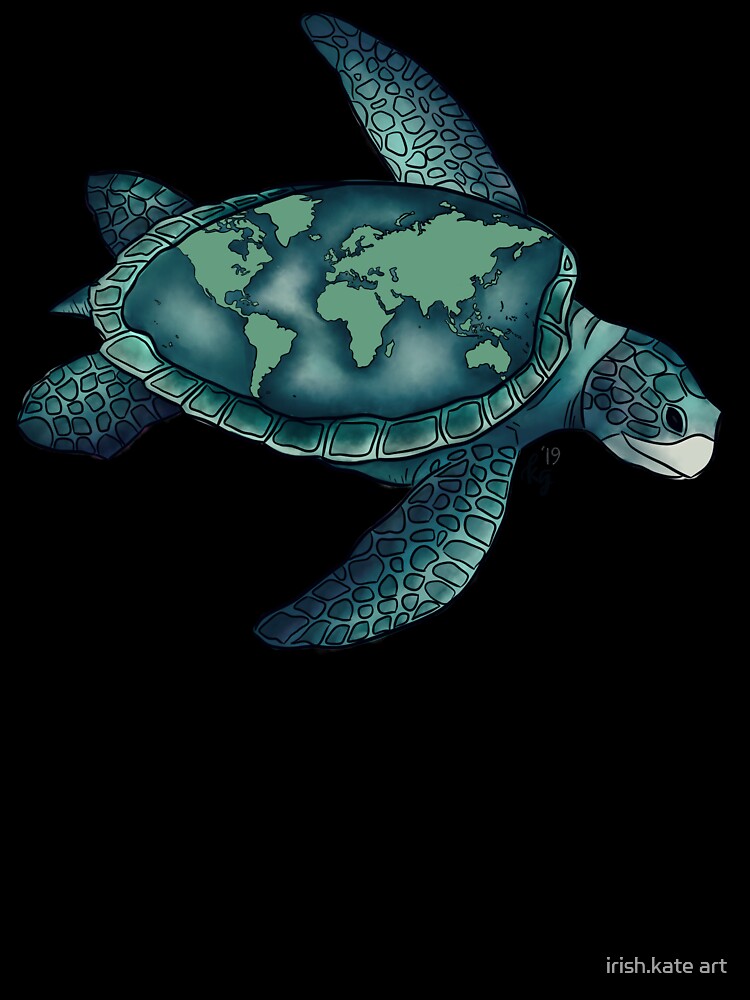 Turtle World by irish.kate art