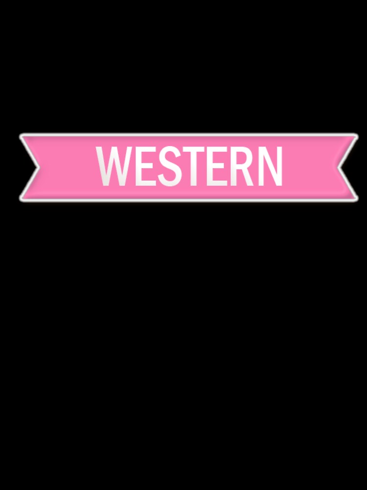 Pink Western Banner by OutdoorDesign