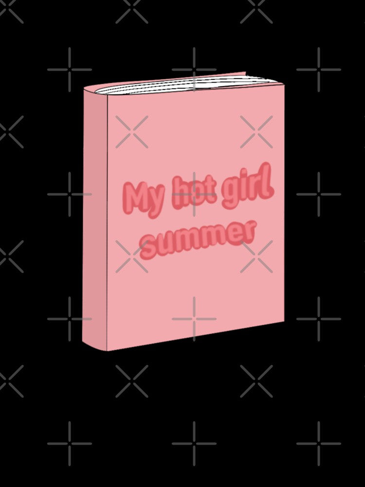 My hot girl summer pink book cover by Artbymanu