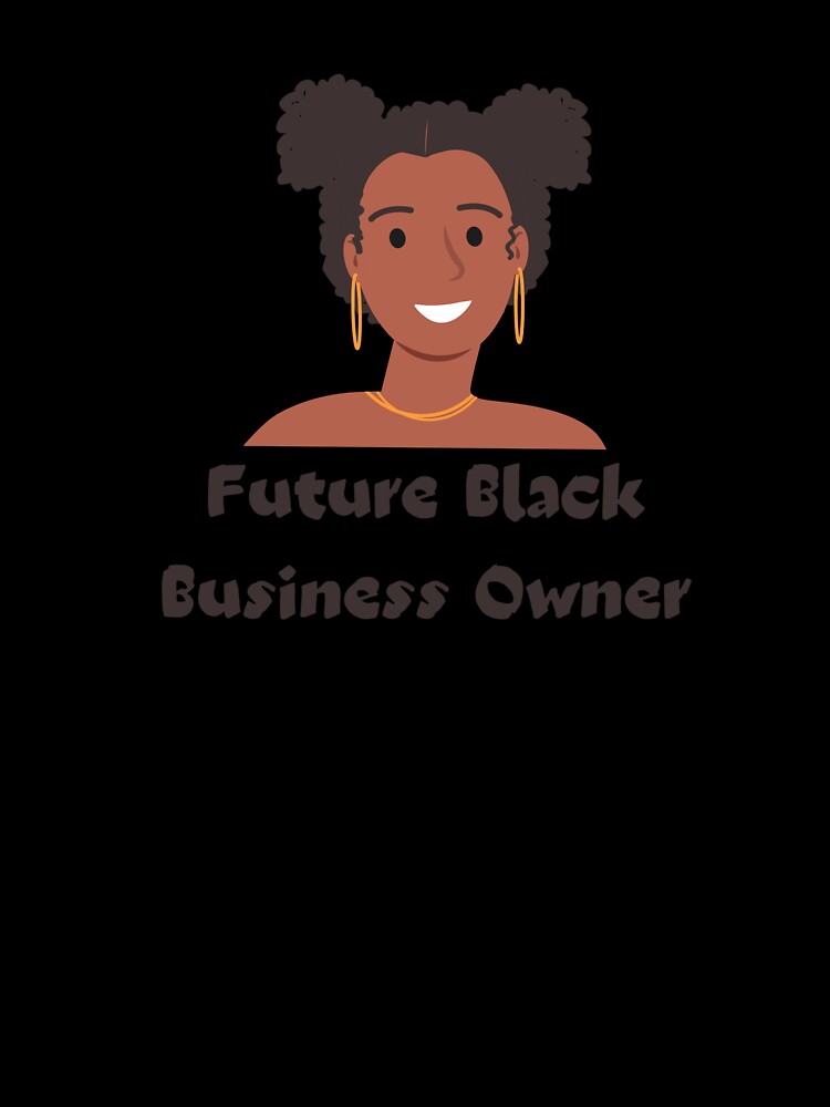 Black Business Owner Sticker by DigiBay