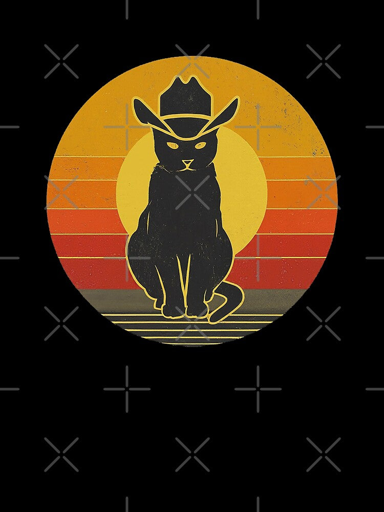 Cowboy Cat Vintage by league95