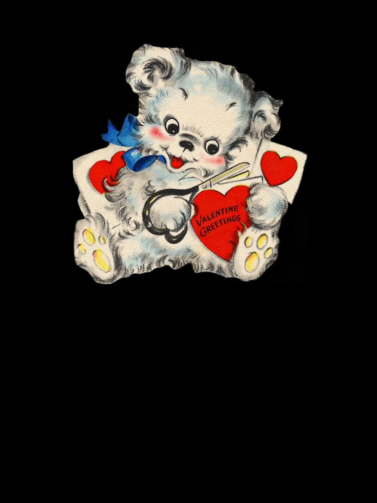 Coquette Vintage Bear Love Letter by Pixiedrop