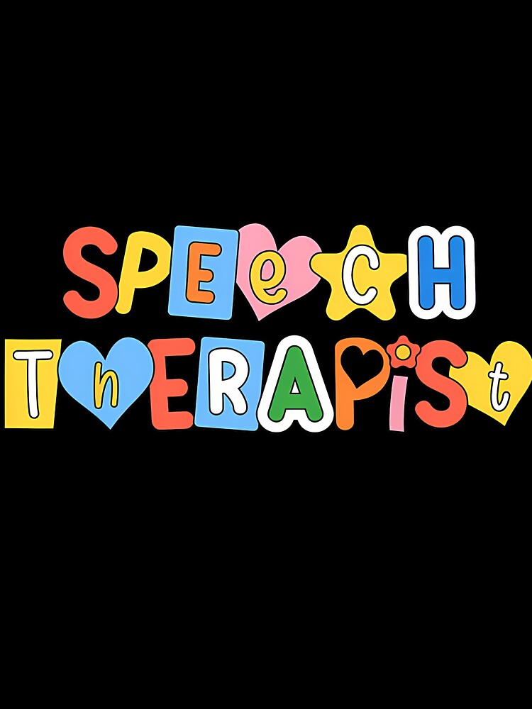Speech Therapy Speech Language Pathologist Therapist SLP by azmainbitany