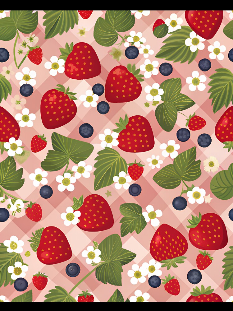 Cottagecore Strawberry Patch by Napxcha
