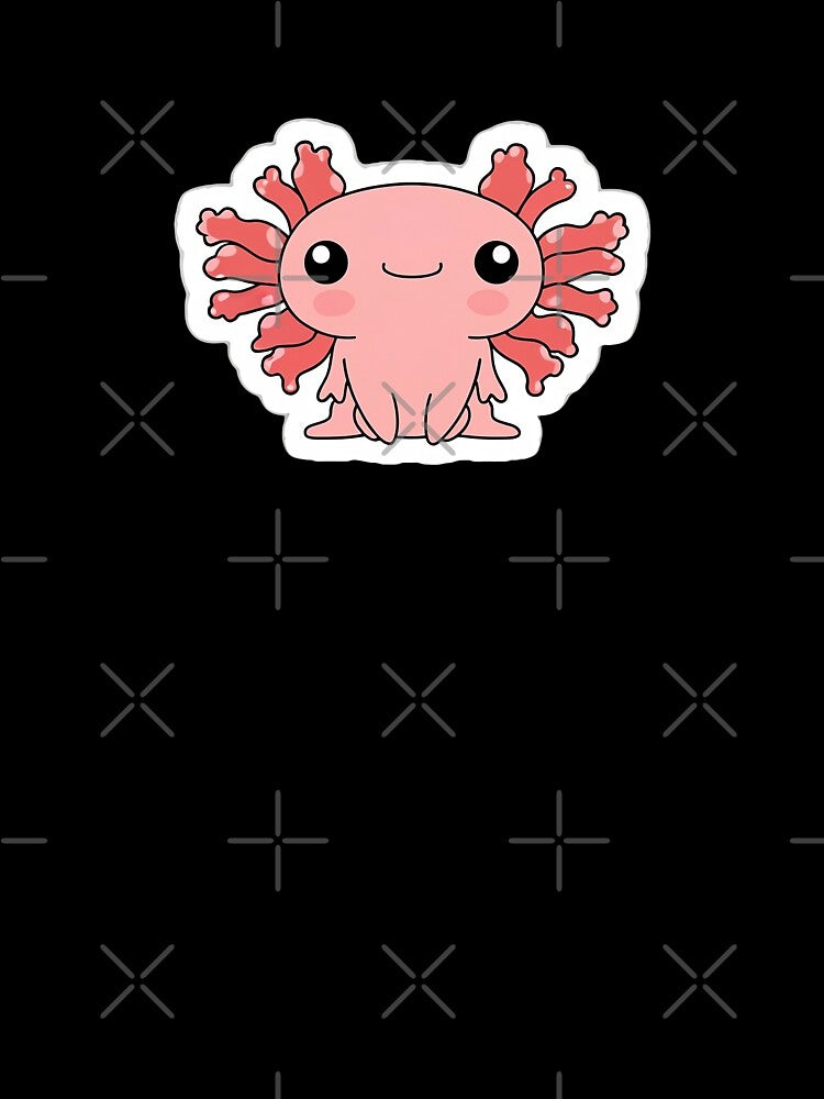 Tiny Axolotl - Black by rozar-nv