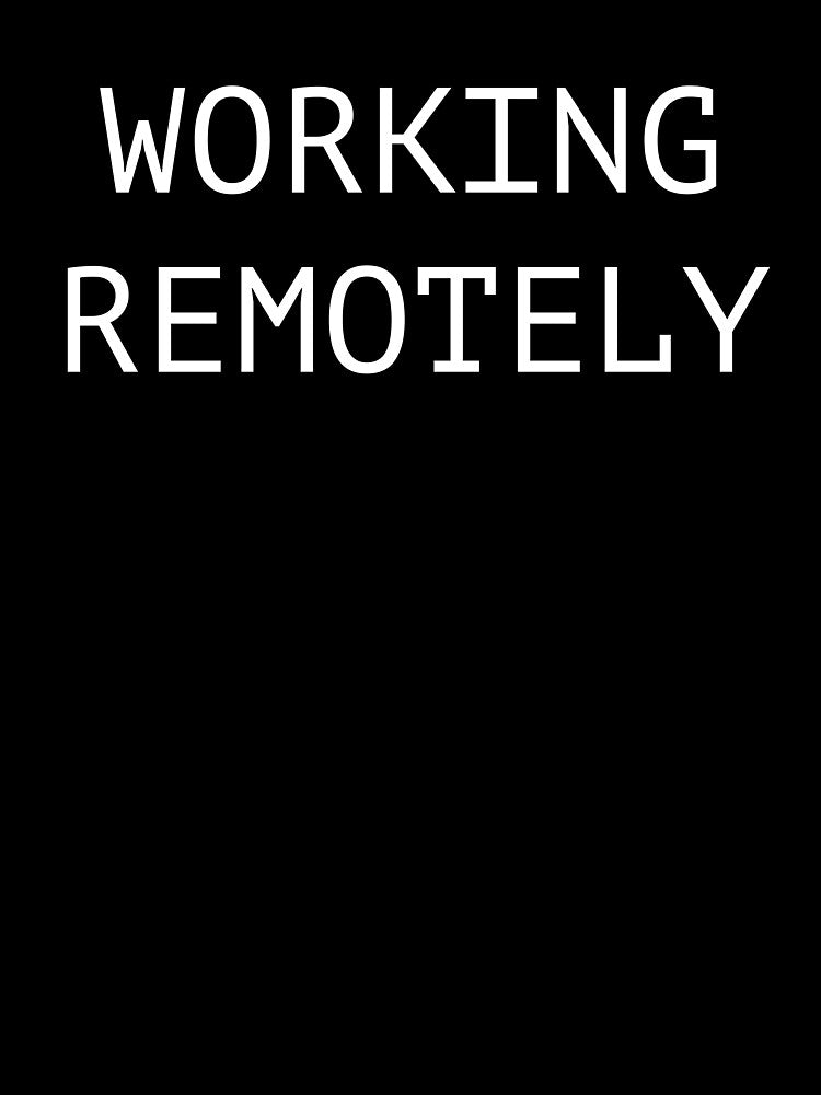 Working Remotely by Amimia