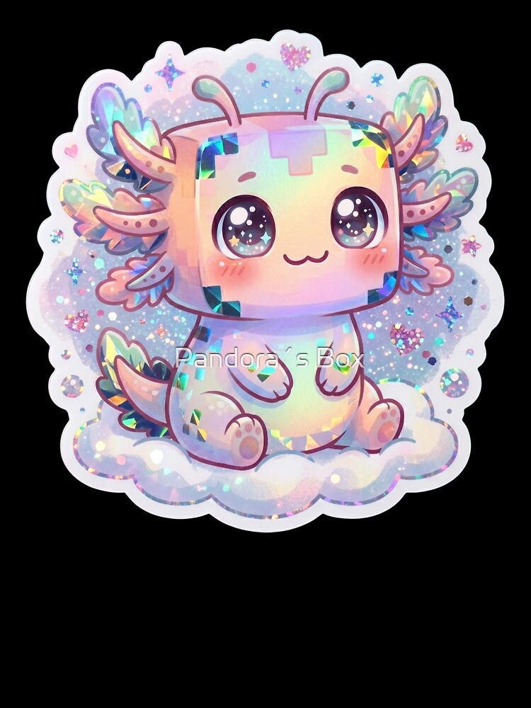 Cute axolotl | Pixel art fan by Pandora´s Box