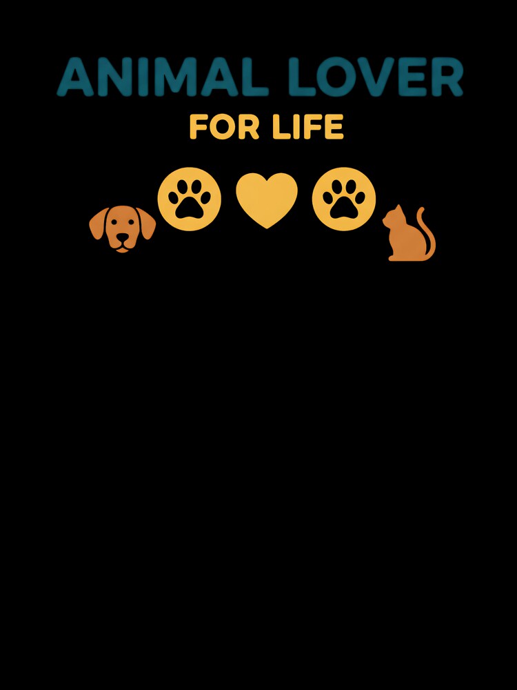 Animal Lover for Life Shirt – Veterinarian Technician Gift Tee by Muzgle