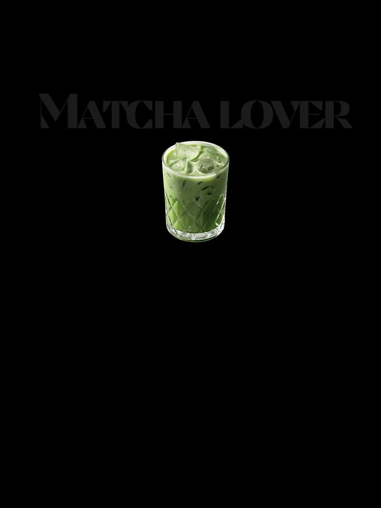 Minimalist Matcha Lover Aesthetic Graphic, The Matcha Enthusiast by AbstractRevival