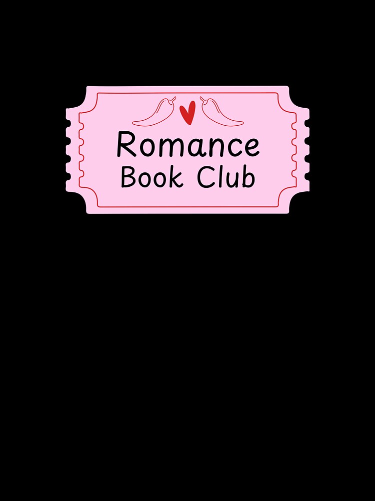 Romance Book Club Admit One Ticket by burrowdesigns
