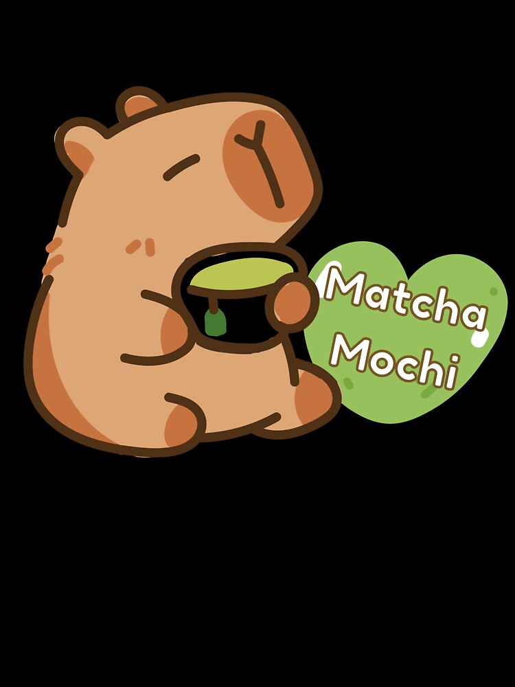 Cute Matcha Mochi Bear Kawaii Matcha Lover Desgin by trelykreativ