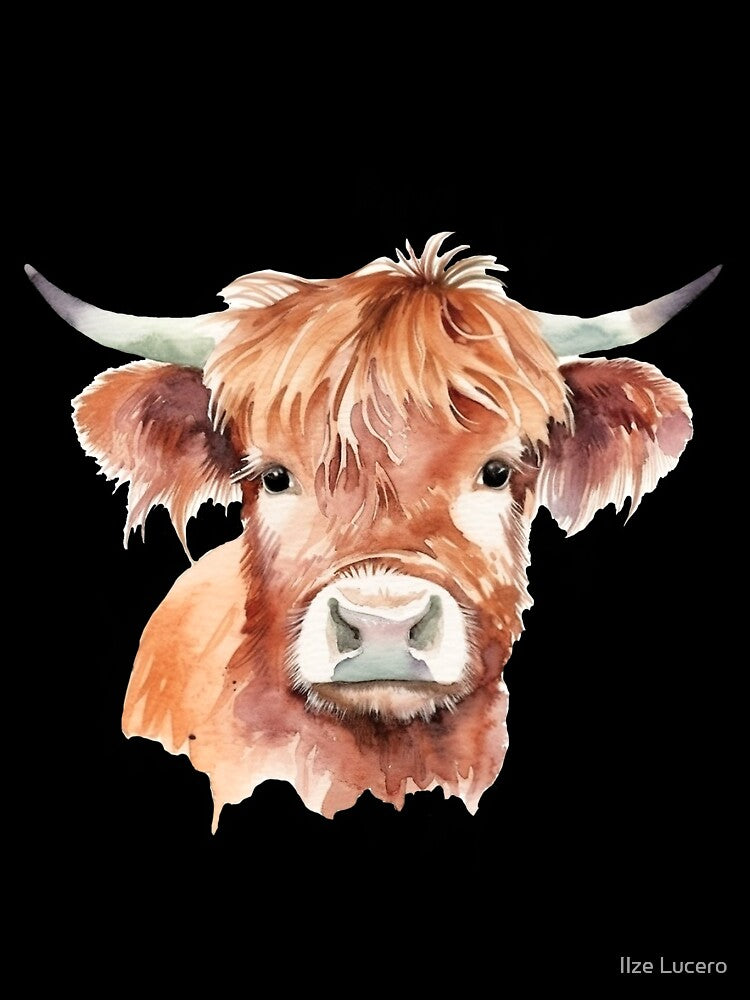 Fluffy cow by Ilze Lucero