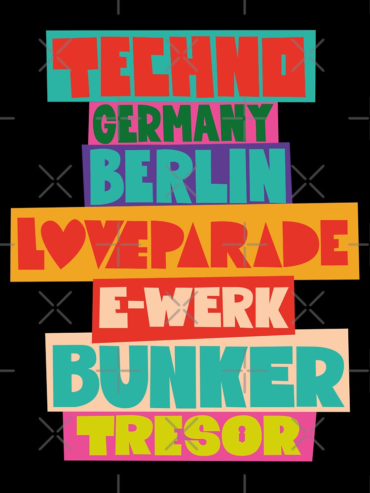 Rave Revival: Berlin's 90s Techno Scene Tribute by Boogosh