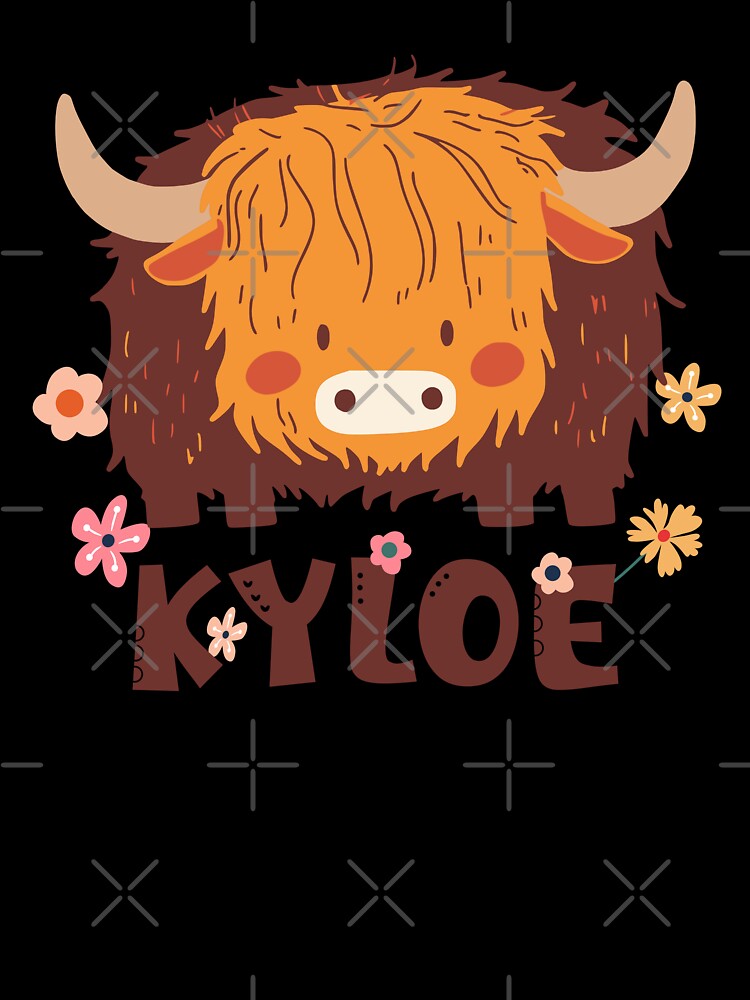 Kyloe Highland Cattle Cute Hairy Animal by NosandEdgy