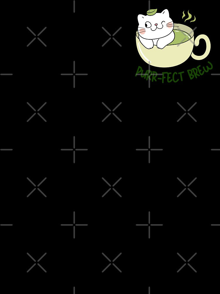 Matcha Purr-fect Brew by kreativdesigns_