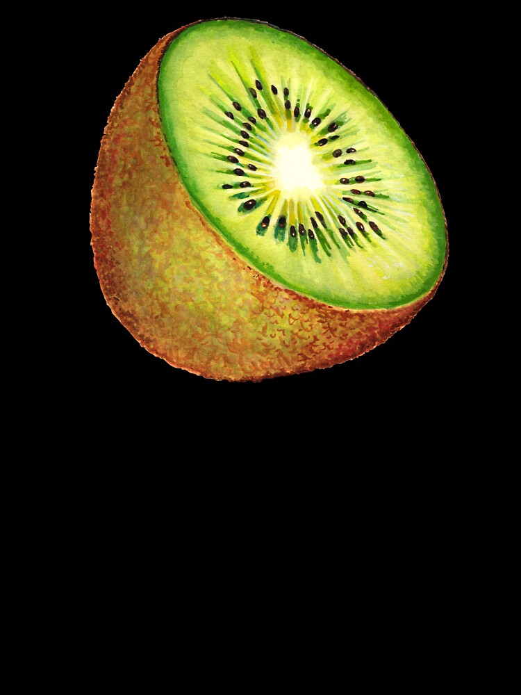 Kiwi Pattern - Yellow by Kelly  Gilleran